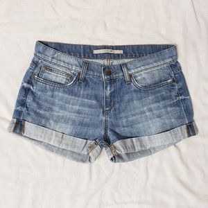 Joe's Jeans Rolled Hem Denim Shorts Size 27